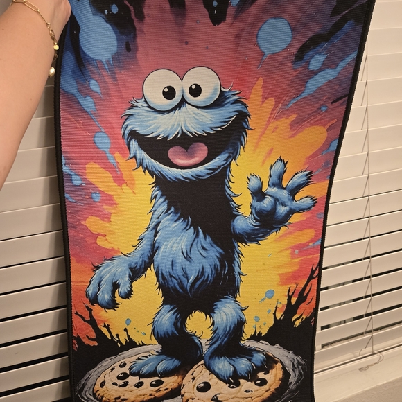 Cookie Monster Custom Rug - Picture 6 of 7